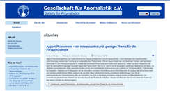 Desktop Screenshot of anomalistik.de